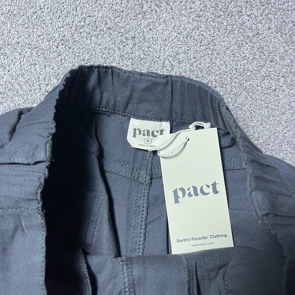 Pact Stretch Twill 5-Pocket Pant Gray Organic Cotton Preppy Men's Size M - Picture 4 of 6